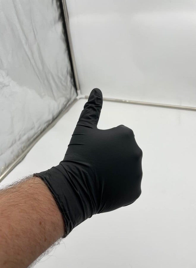 SAS Safety 66512 Raven Powder-Free Nitrile Gloves - (3 Pair Per Bag) - Image 4